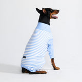 Pijama para Perros - Rayas Azules
