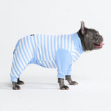 Pijama para Perros - Rayas Azules
