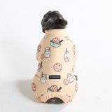 Pijama para Perros - Galletas y Leche