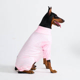 Pijama para Perros - Rayas Rosas