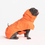Impermeable para perro Breatheshield™ - Naranja neón