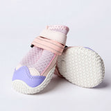 Zapatos para perros Hot Pavement Pawtector - Rosa Morado