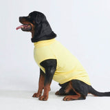 Camiseta para perro con bloqueador solar - Amarillo