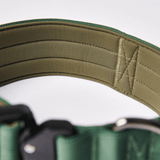 Collar táctico para perros - Verde militar