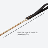 Correa para perro Cuban Link Gold