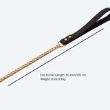 Correa para perro Cuban Link Gold