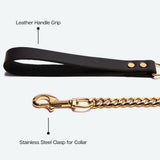 Correa para perro Cuban Link Gold