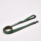 Juego de collar táctico para perros - Verde militar