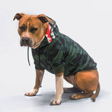 Sudadera Shark Monster Dog - Verde Camuflaje