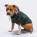 Sudadera Shark Monster Dog - Verde Camuflaje