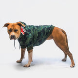 Sudadera Shark Monster Dog - Verde Camuflaje