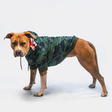 Sudadera Shark Monster Dog - Verde Camuflaje