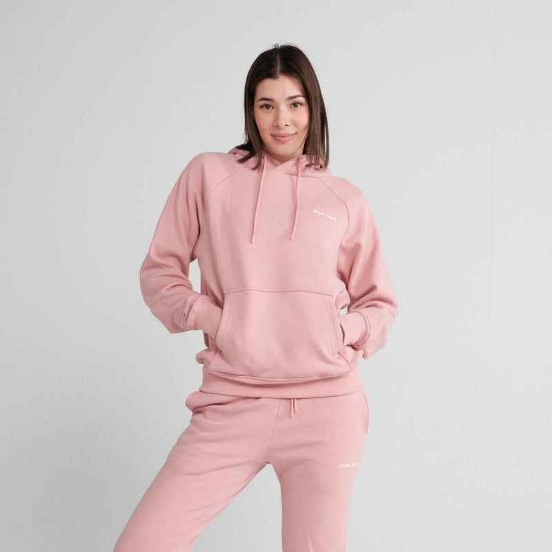 Sudadera Esencial para Humanos - Rosa Empolvado