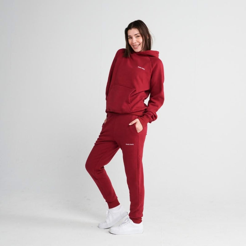 Sudadera Esencial para Humanos - Burdeos
