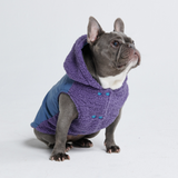 Chaqueta reversible - Morado y azul