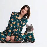 Pijama de Navidad para perro - Hombre de jengibre