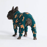 Pijama de Navidad para perro - Hombre de jengibre