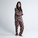 Pijama navideño - oso negro