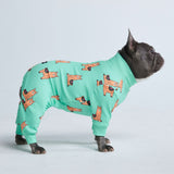 Pijama para Perro - Lazy Llama - Turquesa