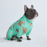 Pijama para Perro - Lazy Llama - Turquesa