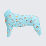 Pijama para Perros - Desayuno Azul