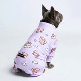 Camiseta de pijama para humanos - When Pigs Fly - Púrpura