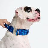 Set de collar de control cómodo - Camuflaje Azul
