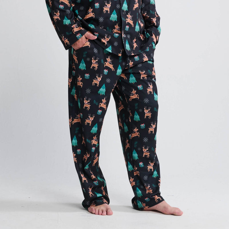 Pantalón del pijama humano - Renos