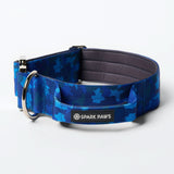 Set de collar de control cómodo - Camuflaje Azul