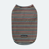 Camiseta a rayas - Negro Coral