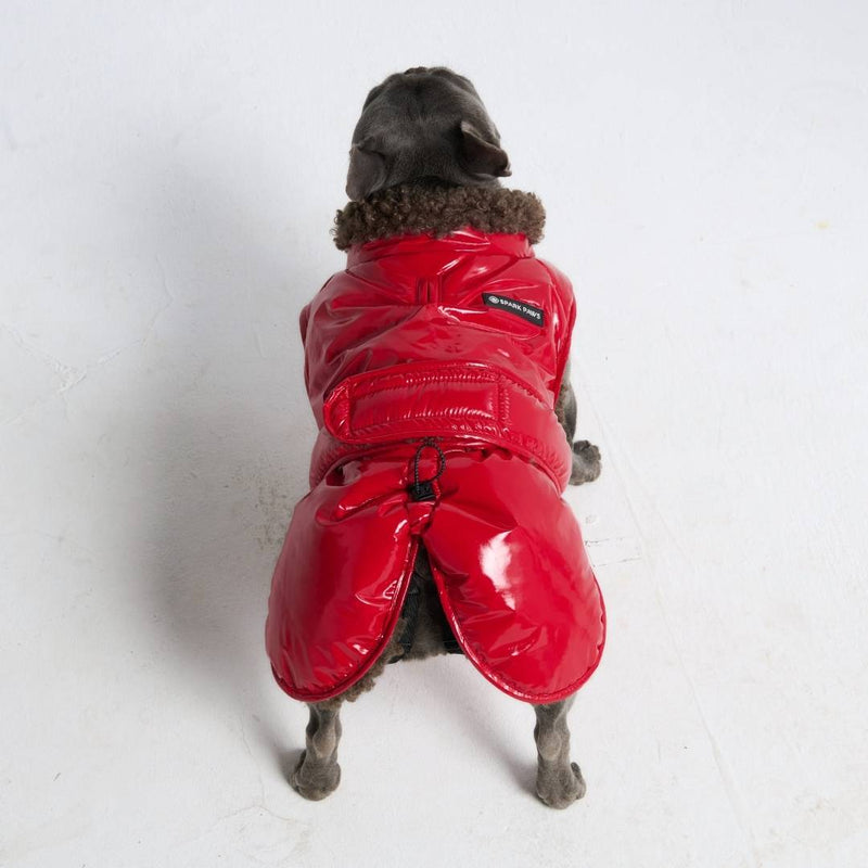 Chaqueta aislante sin cordones - Roja