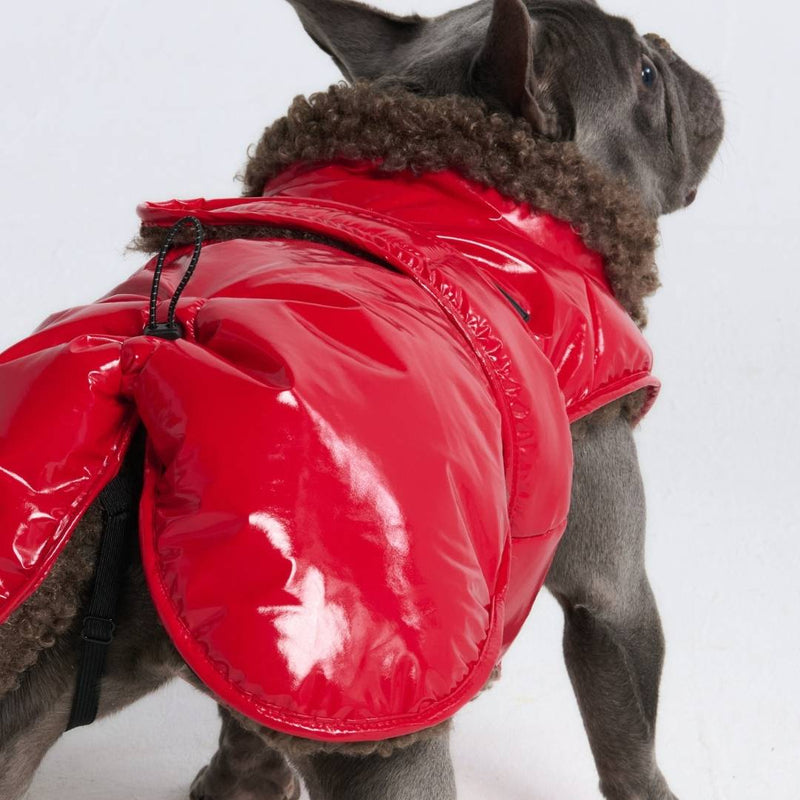 Chaqueta aislante sin cordones - Roja