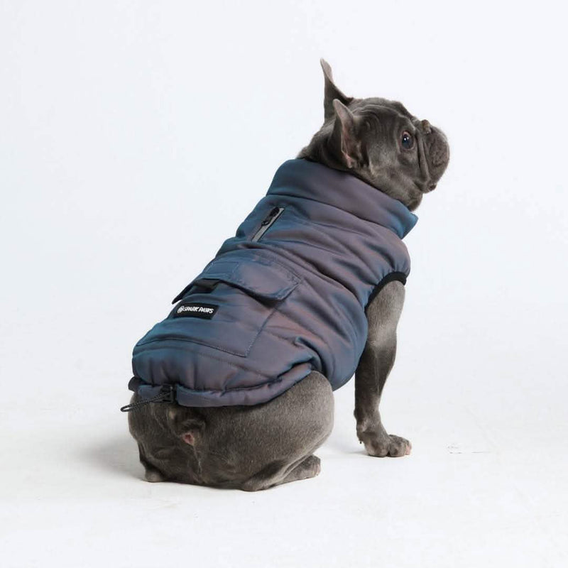 Chaqueta resistente al agua WarmShield - Gris metalizado