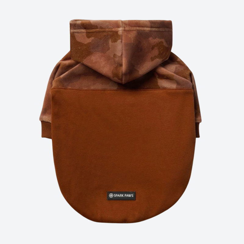 Sudaderas con capucha de camuflaje para perros