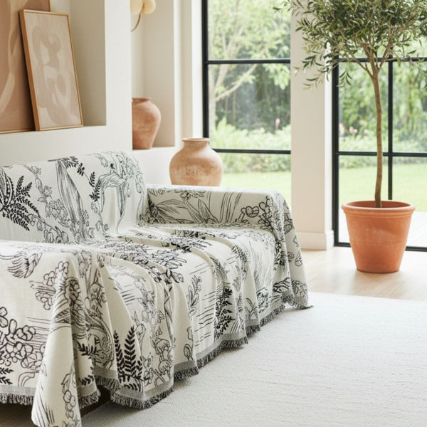 Funda de sofá – Negro Lirio del Valle