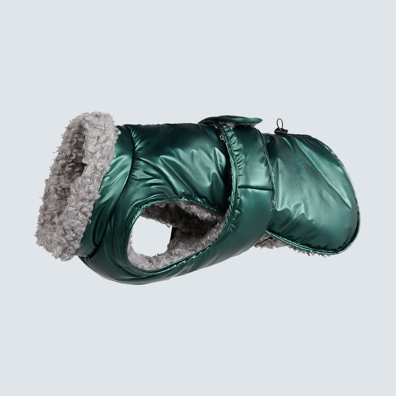 Chaqueta de invierno tipo slip-on - Verde Metálico