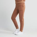 Pantalones Esenciales - Marrón Castaño