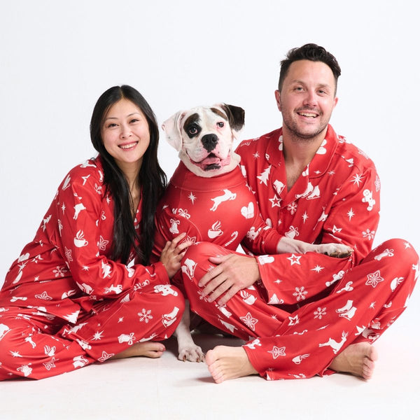 Pantalón del pijama humano - Alegría Roja