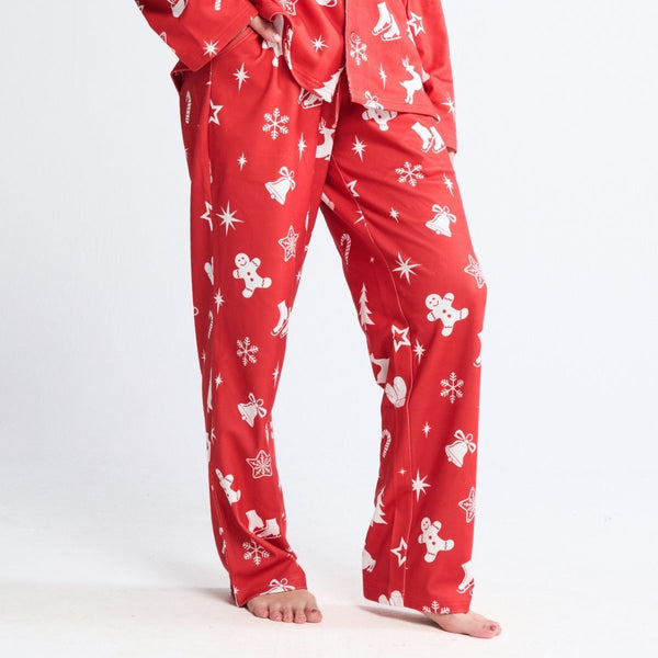 Pantalón del pijama humano - Alegría Roja