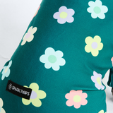 Pijama para Perros - Flores Verde