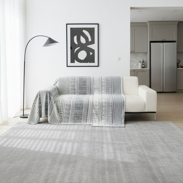 Funda de sofá – Gris Mosaico Moderno