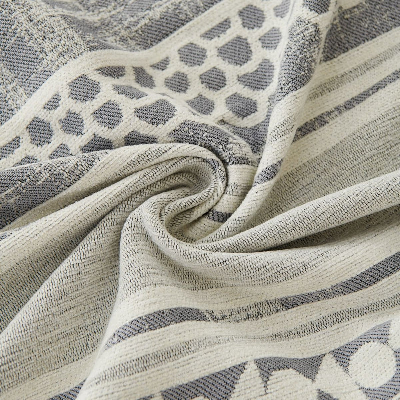 Funda de sofá – Gris Mosaico Moderno