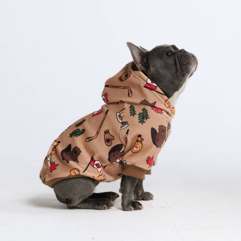 Sudadera con capucha para perro Canada