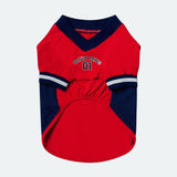 Camiseta de fútbol de malla - Roja