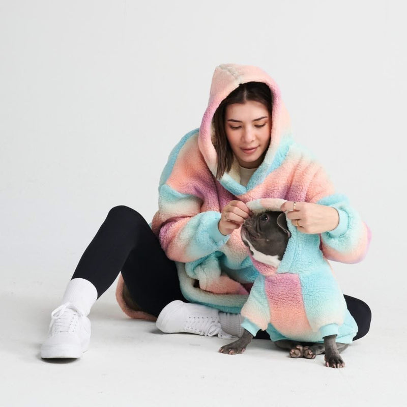 Sudaderas Oversize Fluffdreams para Humanos - Glaseado Pastel