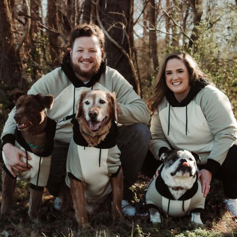Sudadera para Perros - Crema de oliva
