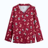 Human Pajama Top - Teddy Christmas||size:S,M,L,XL,2XL