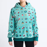Sudadera navideña con capucha – Alegría navideña