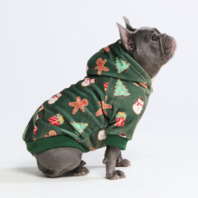 Sudadera con capucha para perro (terciopelo suave)