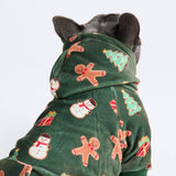 Sudadera con capucha para perro (terciopelo suave)